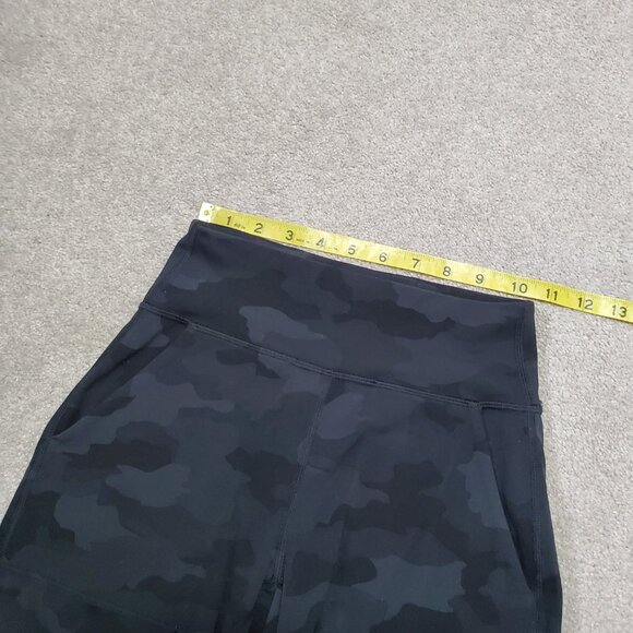 LULULEMON Align Joggers Pants Nulu Hi-Rise Stretch Camo Deep Coal Womens 2 x 29" - Picture 11 of 13